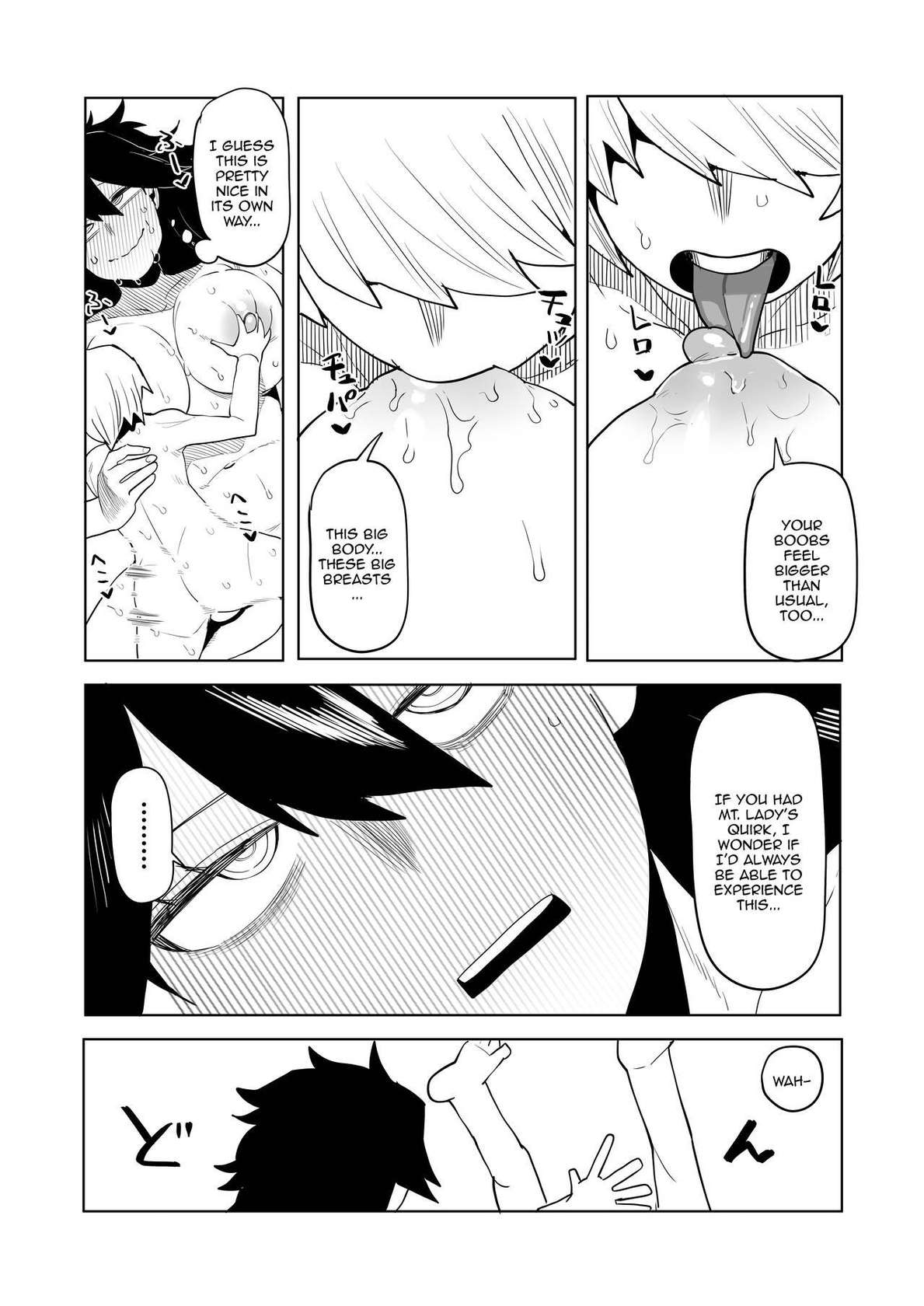 [Oekaki Kaki] Teisou Gyakuten Mono Midnight no Baai | Inverted Morality Academia ~Midnight's Case~ (Boku no Hero Academia) [English] {Doujins.com}