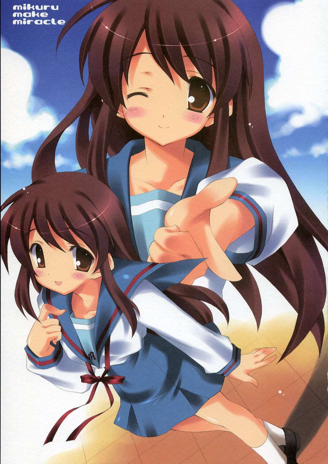 (C70) [LiZ (Satomi Hinako)] mikuru make miracle (Suzumiya Haruhi no Yuuutsu) [English] [cotrans.touhou.ai]