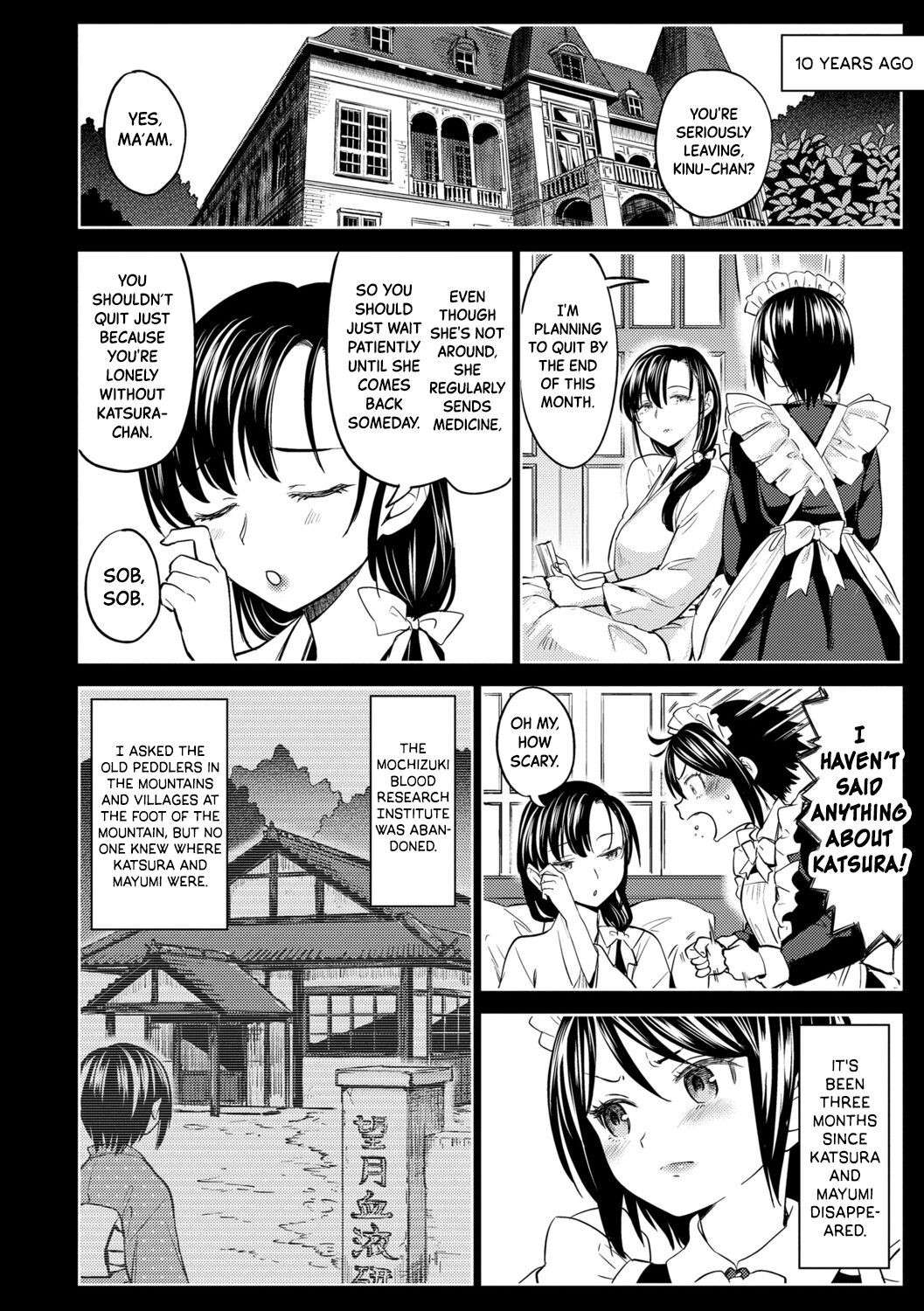 [Ayane] Mochizuki Ketsueki Kenkyuujo no Musume Ch.4 | The Girl from the Mochizuki Blood Science Lab Ch.4 [English] [Black Grimoires] [Decensored] [Digital]