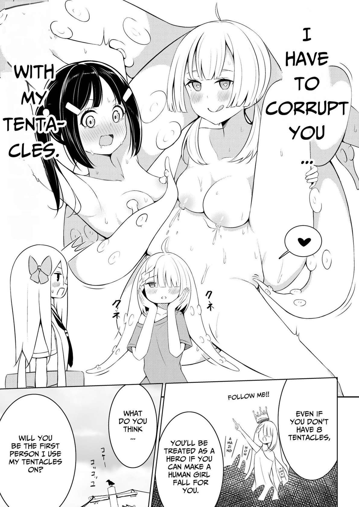 [Sakura Yuu] Syokusyu Syouzyo Hiro I Masi Ta. | I Picked Up A Tentacle Girl. [English] [BlinkT]