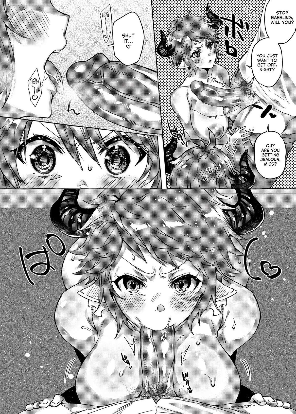 (C99) [Hachimitsu Romance (Eno Yukimi)] Kako to Ima no Yokubari Set de Onegaishimasu!! | Her Present and Past Are Mine to Fuck!! (Granblue Fantasy) [English] [Shiromaru] [Decensored] [Digital]