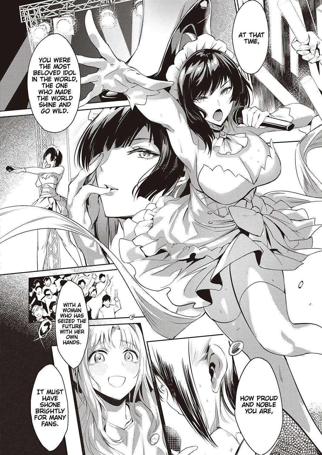 [NR] LANC ~Junpaku~ | Behind The Shimmering Stage... A Whirlpool of Lust (COMIC ExE 46) [English] [Cunny&Cumming Scans] [Digital]