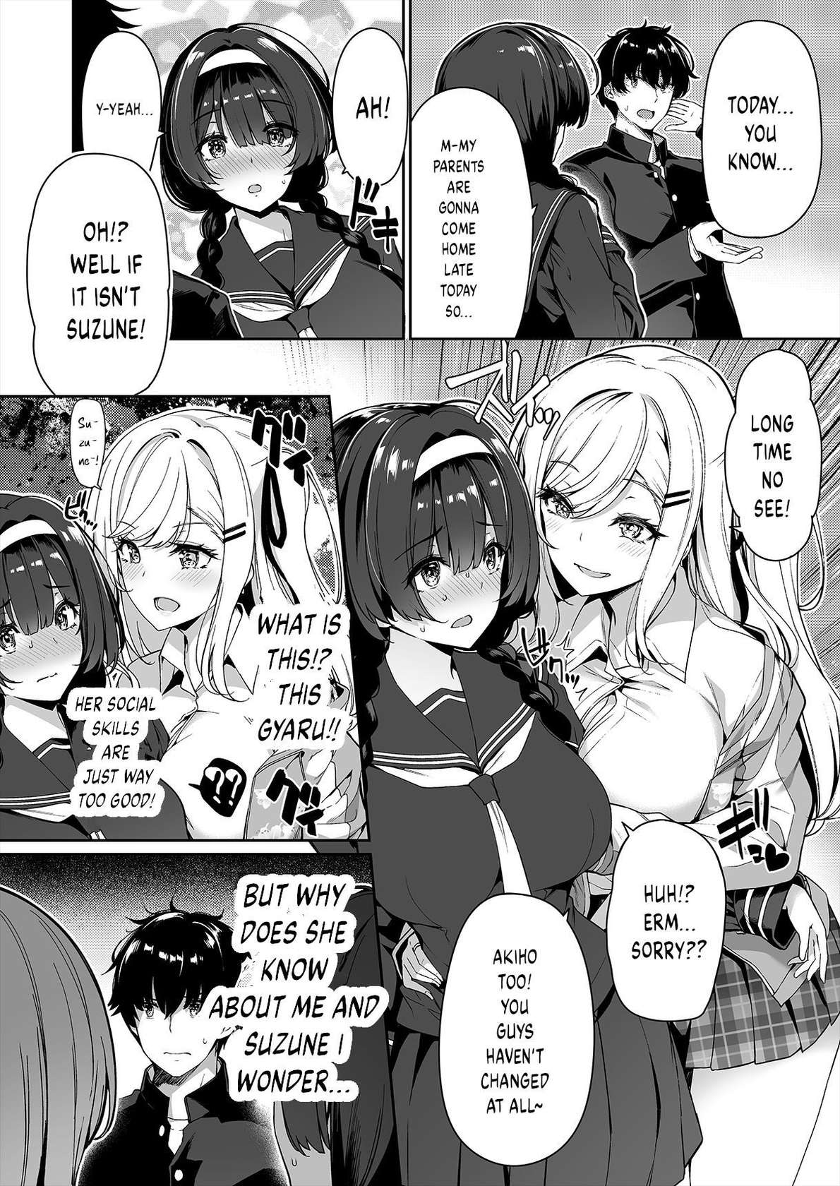 [Bottle Ship Bottler (Kazakura)] InCha Couple ga You Gal-tachi to SEX Training Suru Hanashi [English] {akanameTL} [Decensored]