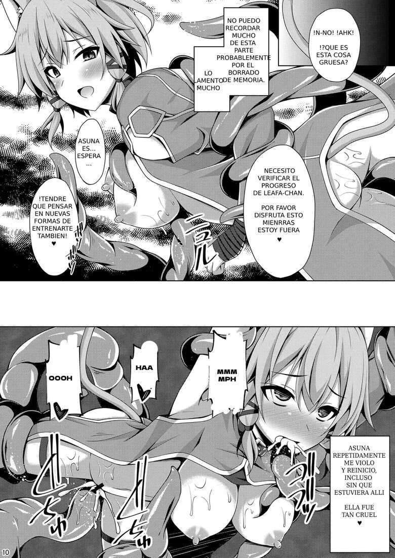 (Mega Akihabara Doujinsai 3) [Imitation Moon (Narumi Yuu)] Cool na Kanojo wa Mou Ore ni wa Hohoende kurenai... (Sword Art Online) [Spanish] [Neko-sensei] [Digital]