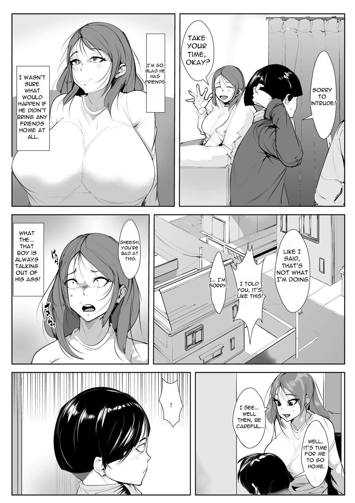 [AKYS Honpo] Musuko no Yuujin to Netorare Gachi Iki Sex [English][DarklordMTLs]