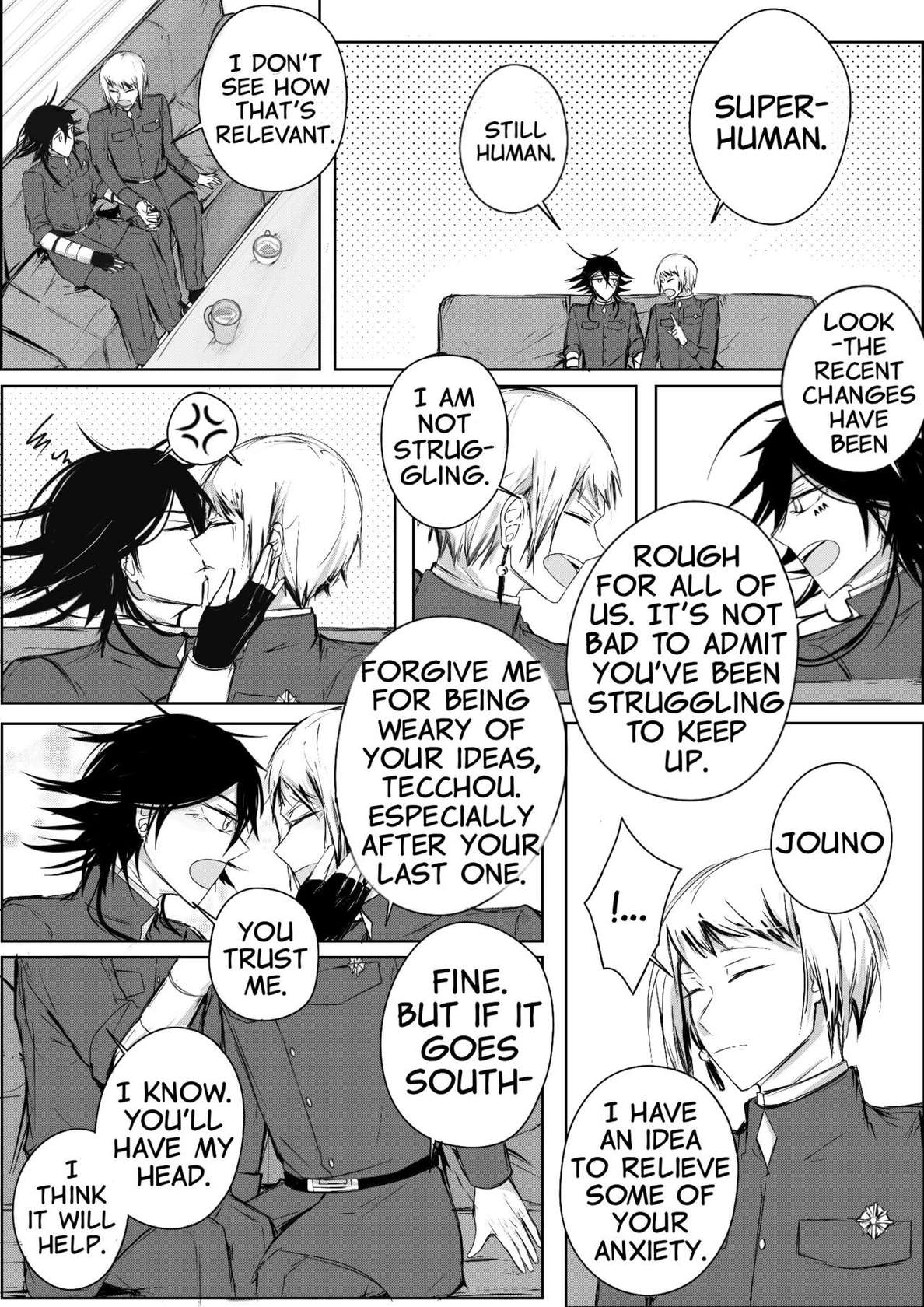 [joupple] My Position Couldn’t Stop, You Were Hitting - Bungo Stray Dogs - English