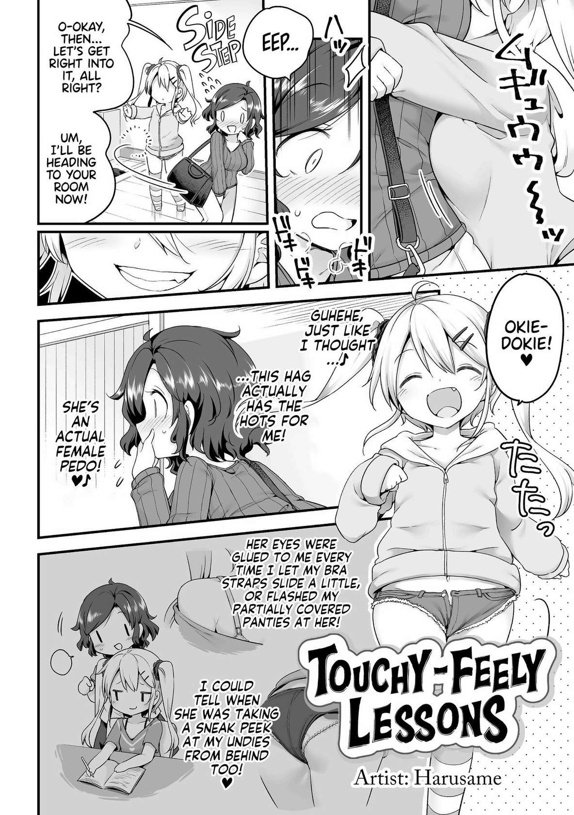 [Harusame] Sunao ni Nareru Obenkyou | Touchy-Feely Lessons! (2D Comic Magazine Mesugaki vs Yasashii Onee-san Vol. 3) [English] [Team Rabu2] [Decensored] [Digital]