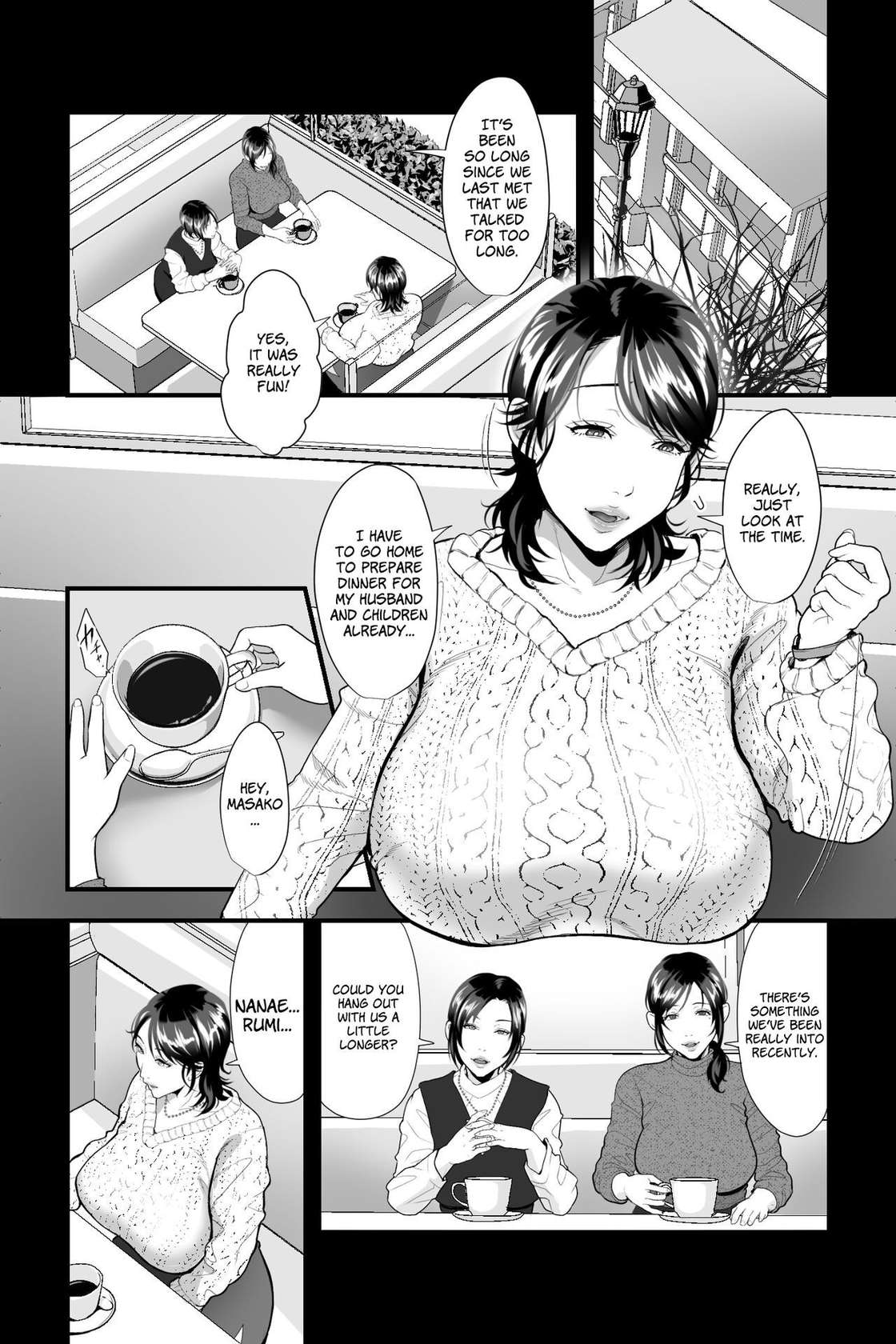 [Ginshio Honpo (Ginen)] Married Woman Brainwashing Incense ~My Friend Invited Me to Join a Bareback Sex NTR Cult~ [rinruririn] [English]