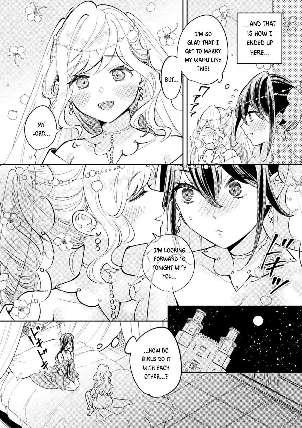 Happy Marriage with my Waifu in another world | Oshi to Shiawase na Isekai Kon (Bessatsu Comic Unreal Tensei Yuri -Isekai de Gyakuten shita Seikatsu- Vol. 1) [English]