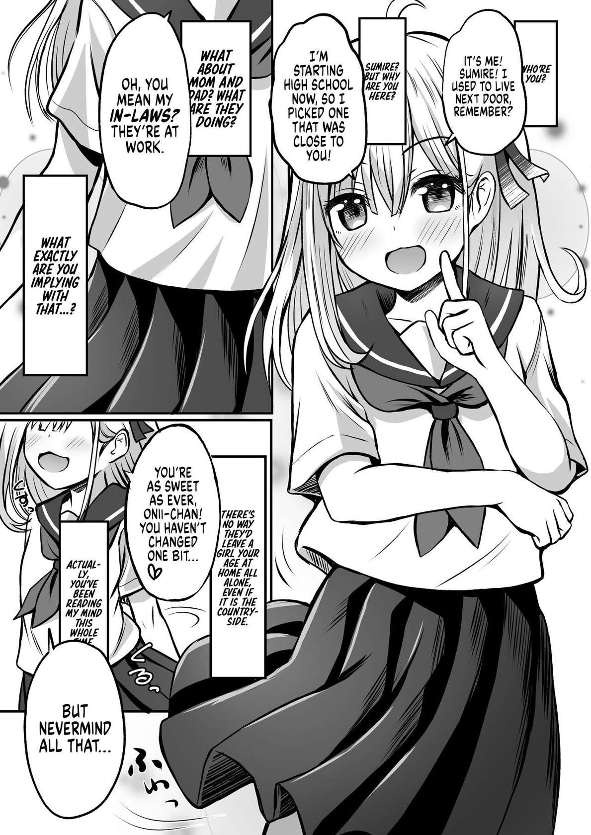 [Ice Coffee (Comiching)] Gokinjo Kazoku Keikaku - Watashi to Tonari no Ie no Onii-chan | Neighborhood Family Planning: Me And Onii-chan From Next Door [English] [head empty] [Digital]