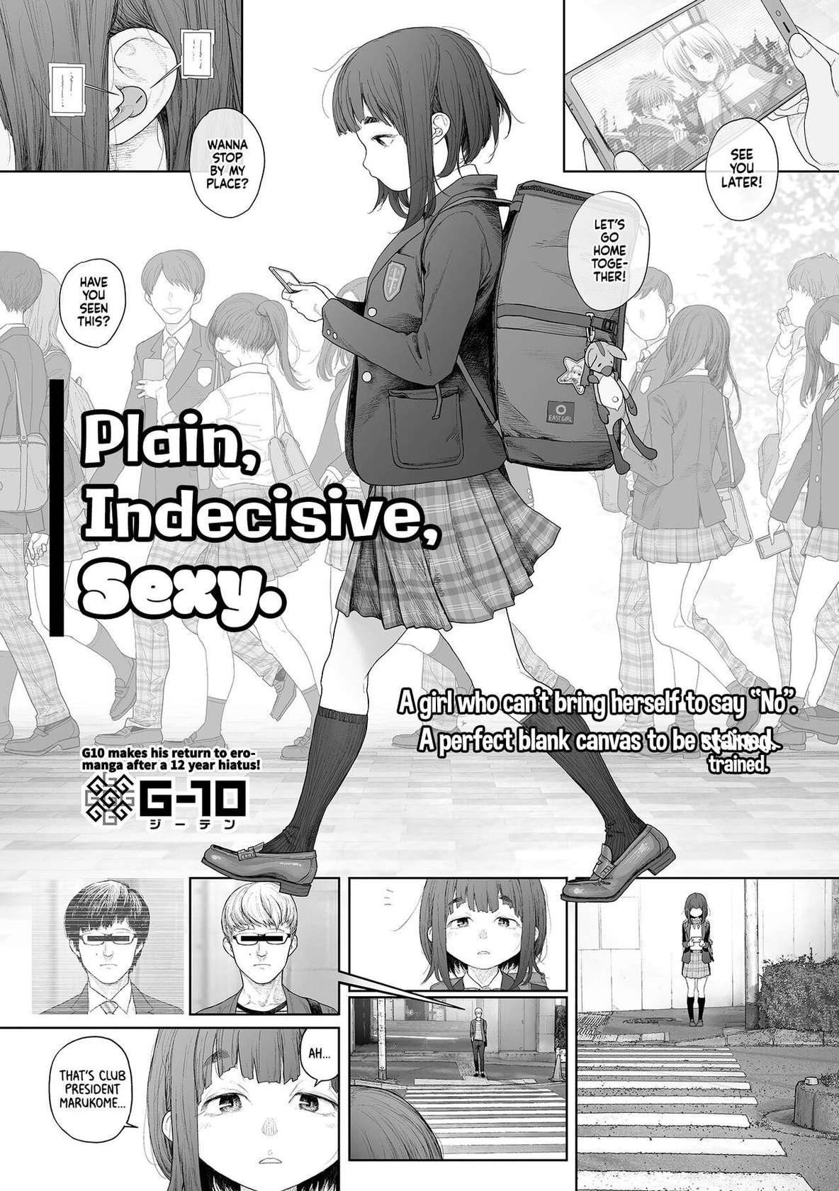 [G-10] Jimi de, Shoukyokuteki de, Eroi. | Plain, Indecisive, Sexy. (COMIC Mate Legend Vol. 57 2024-06) [English] [Xzosk] [Digital]