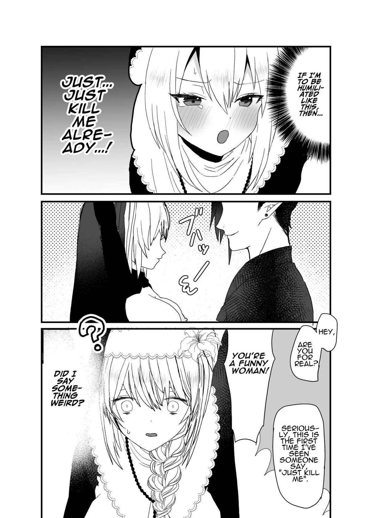 [Charrimanken] Seijo-chan wa Kichiku Kyuuketsuki no Inran Choukyou ni Zettai Makenai! | A Holy Woman Would Never Succumb to the Lewd Training of a Fiendish Vampire! [English]