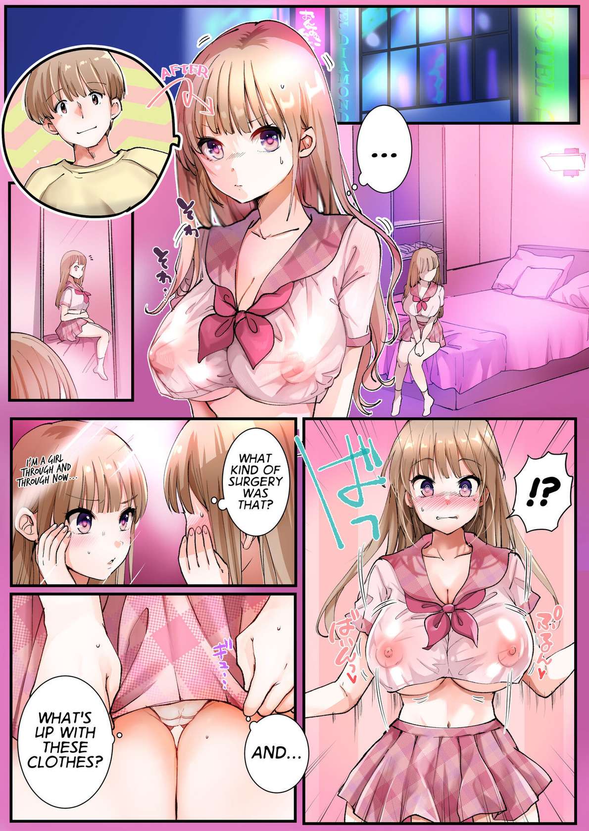 [Amuai Okashi Seisakusho (Tsukumaru)] A Part-Time Job That Turned me into a Gender-Bent Daddy's Dirty Little Girl! [English] [GTF]