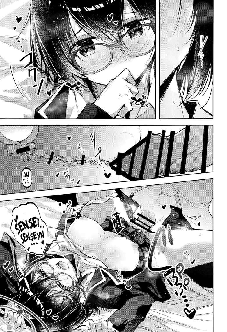 (Sensei no Archive 10) [Midorineko (Midori)] Warui Ko (Blue Archive) [Spanish] [DAJI's TLs]