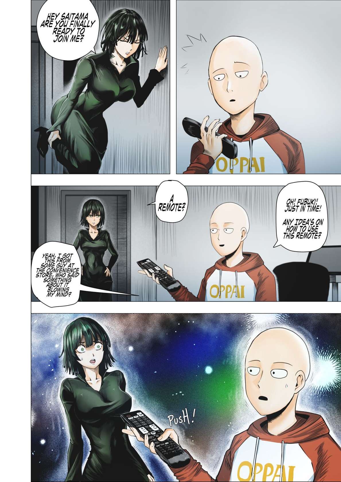 Aboleuk: It's Fubuki Tai-me! (One Punch Man)