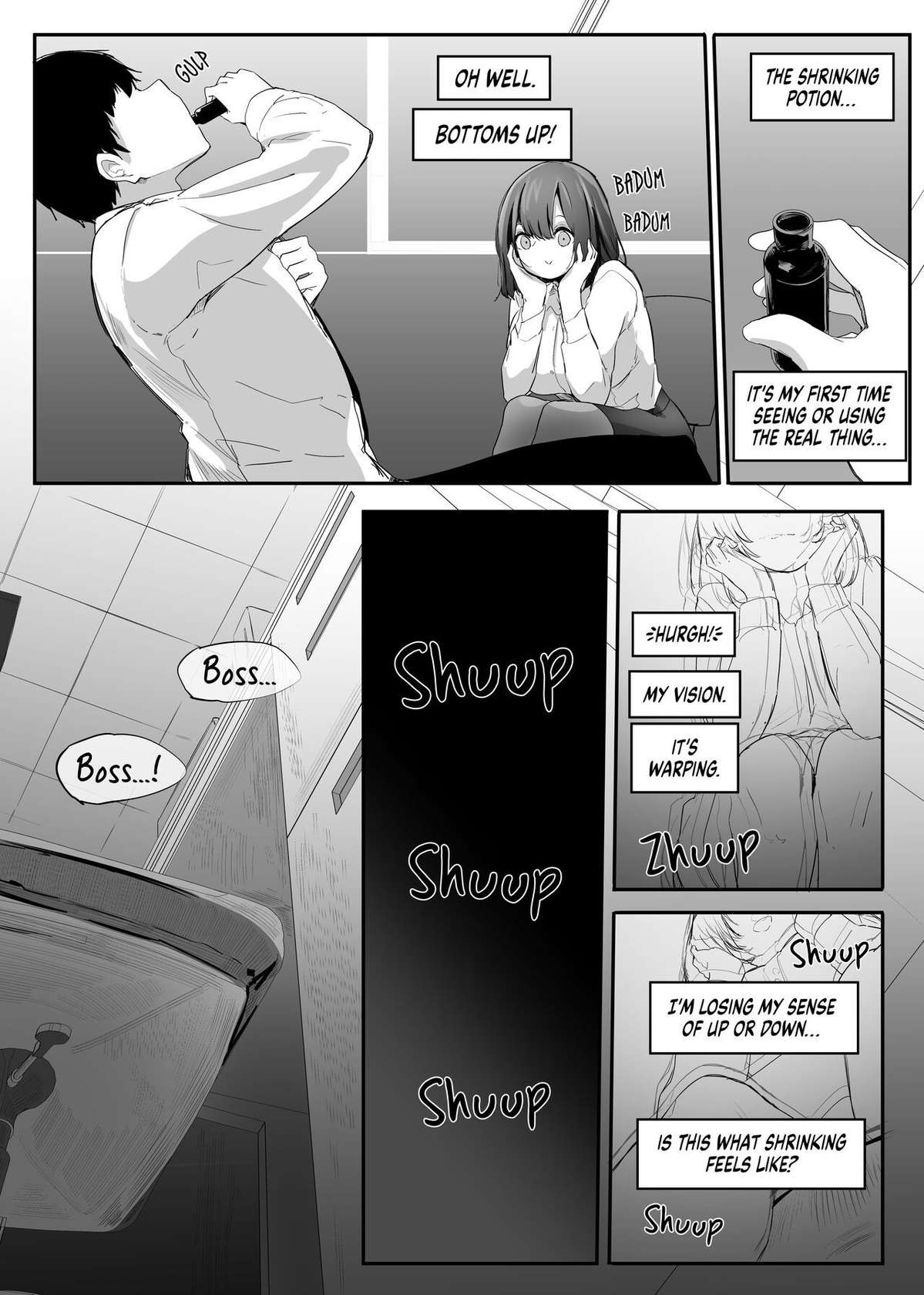 [Marushamo] Ore no Seiheki ga Kouhai ni Baretara Kouhai mo Onaji Seiheki datta | She Knows My Sexual Secret [English] [Ongoing]