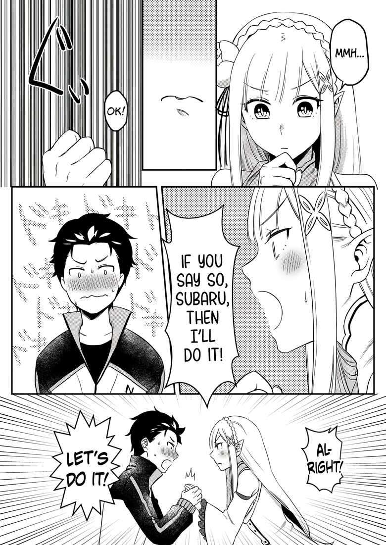 [Rin*] Emilia-tan, Yaranai ka? (Re:Zero kara Hajimeru Isekai Seikatsu) [English] [Kinsei Translations] [Digital]