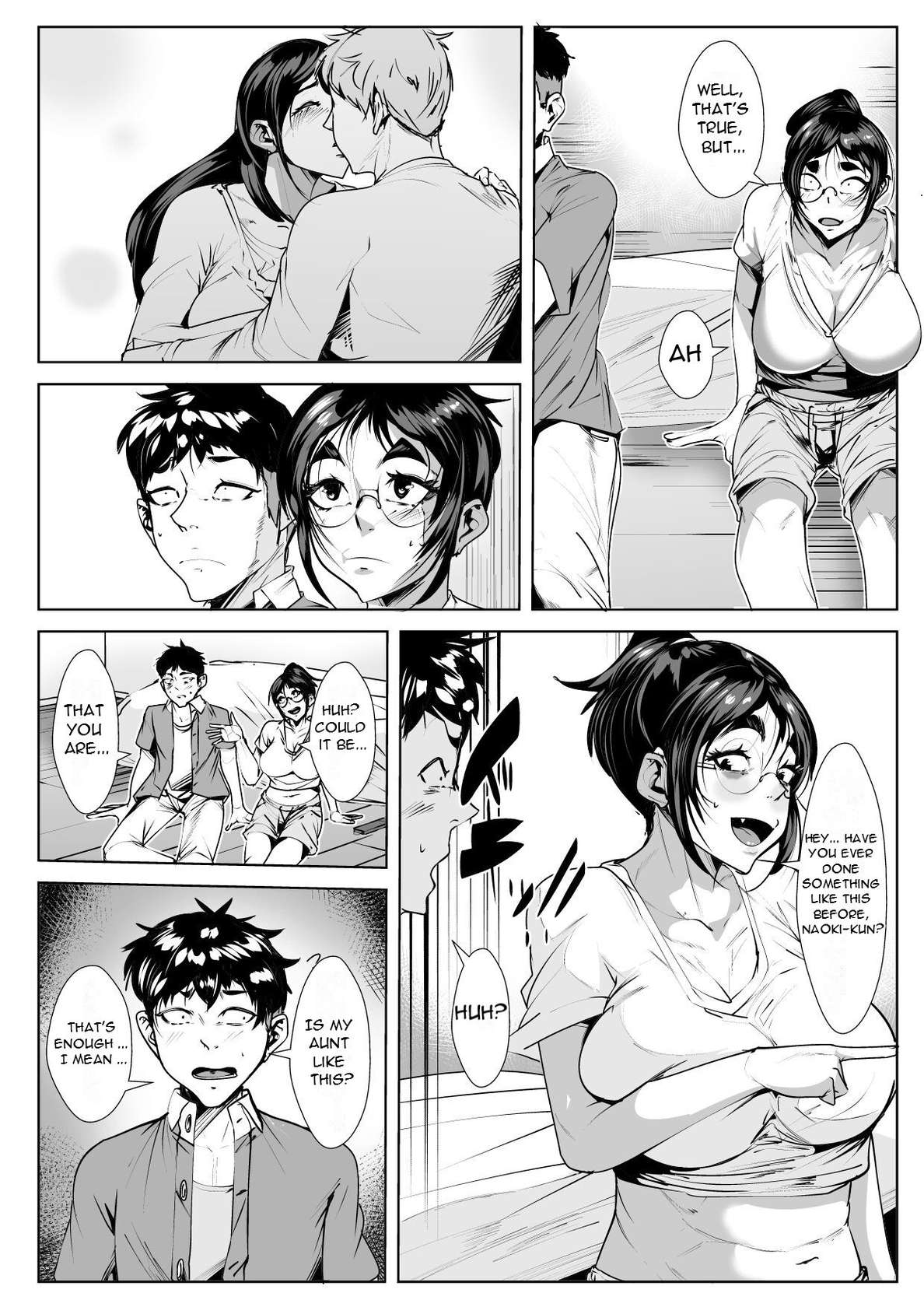 [AKYS Honpo] Naka no Ii Oba to Hajimete Sex - First Time Having Sex with My Middle Aged Aunt [English][DarklordMTLs]