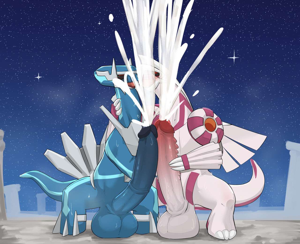 [uro0000/pet2000jp] Dialga x Palkia