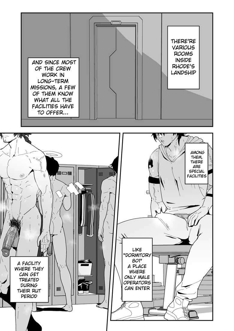 [PULIN Nabe (kakenari)] Shukusha 801 | Dormitory B801 (Arknights) [English] [Decensored] [Digital]