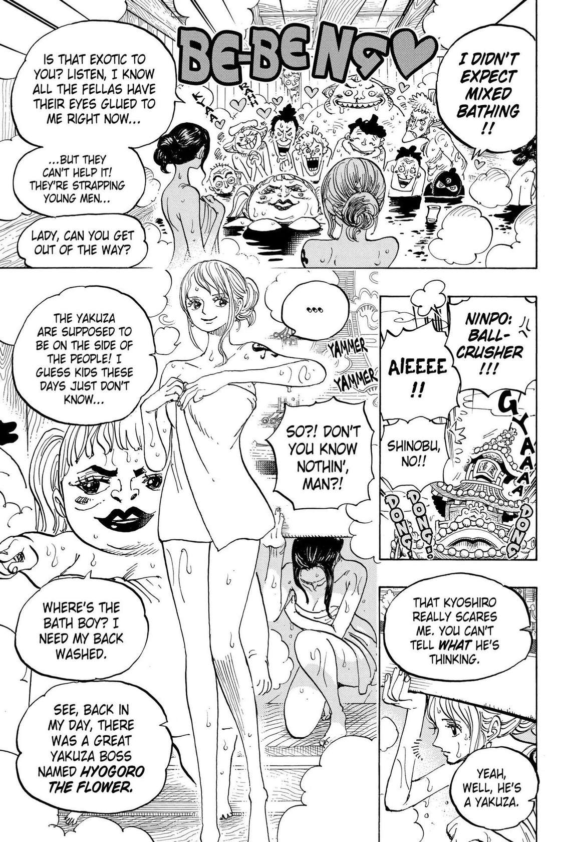 [Doro Noujou (Dorota Bou)] BATH HOUSE HOLE (One Piece) English