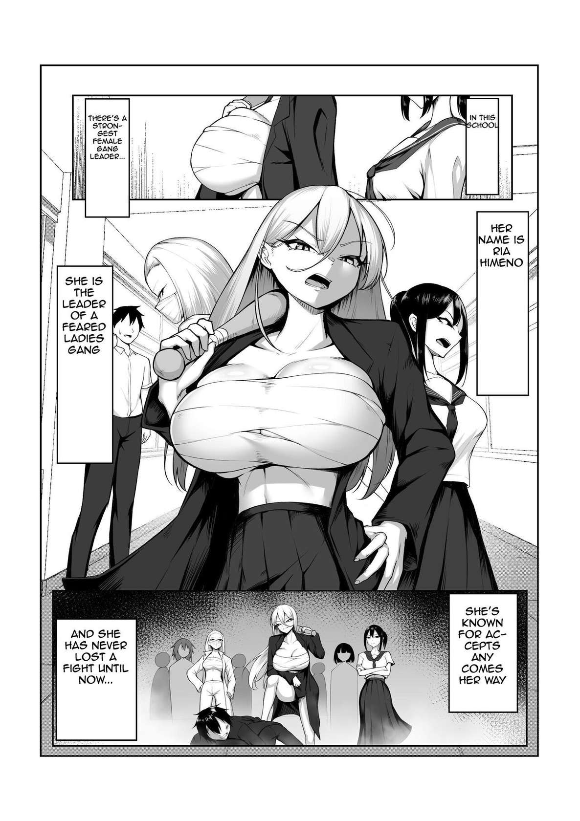 [Maikage (Mikage)] Saikyou no Onna Banchou ga Konna Erogaki-domo ni Makeru Wakenai! | The strongest female gang leader would never lose to perverted brats! [English] [Aishi21]