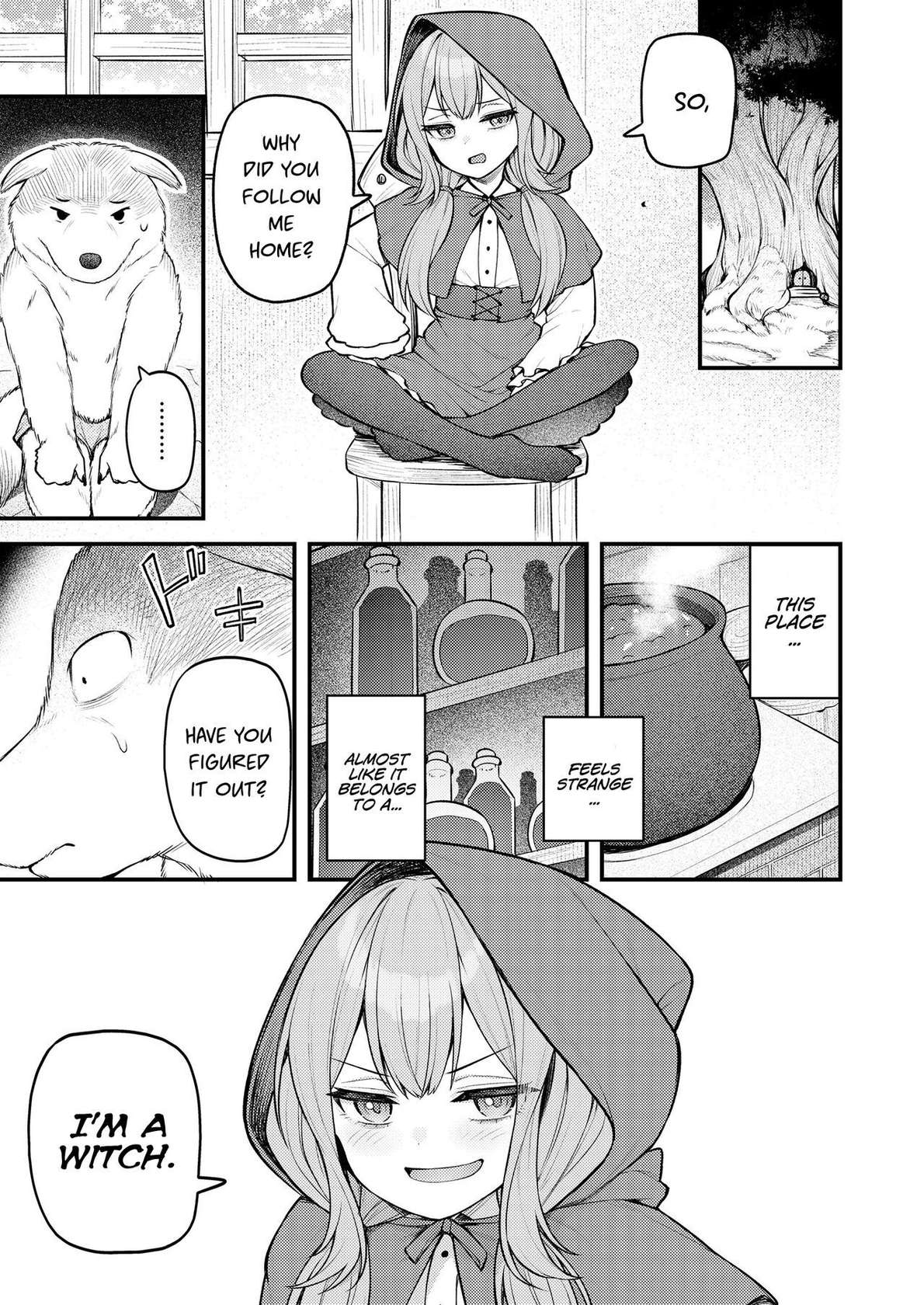 [Binsen] Akazukin to Fujimi no Ookami-san Zenpen | Little Red Riding Hood and the Immortal Wolf Part 1 (Towako 16) [English] [Haj3] [Digital]