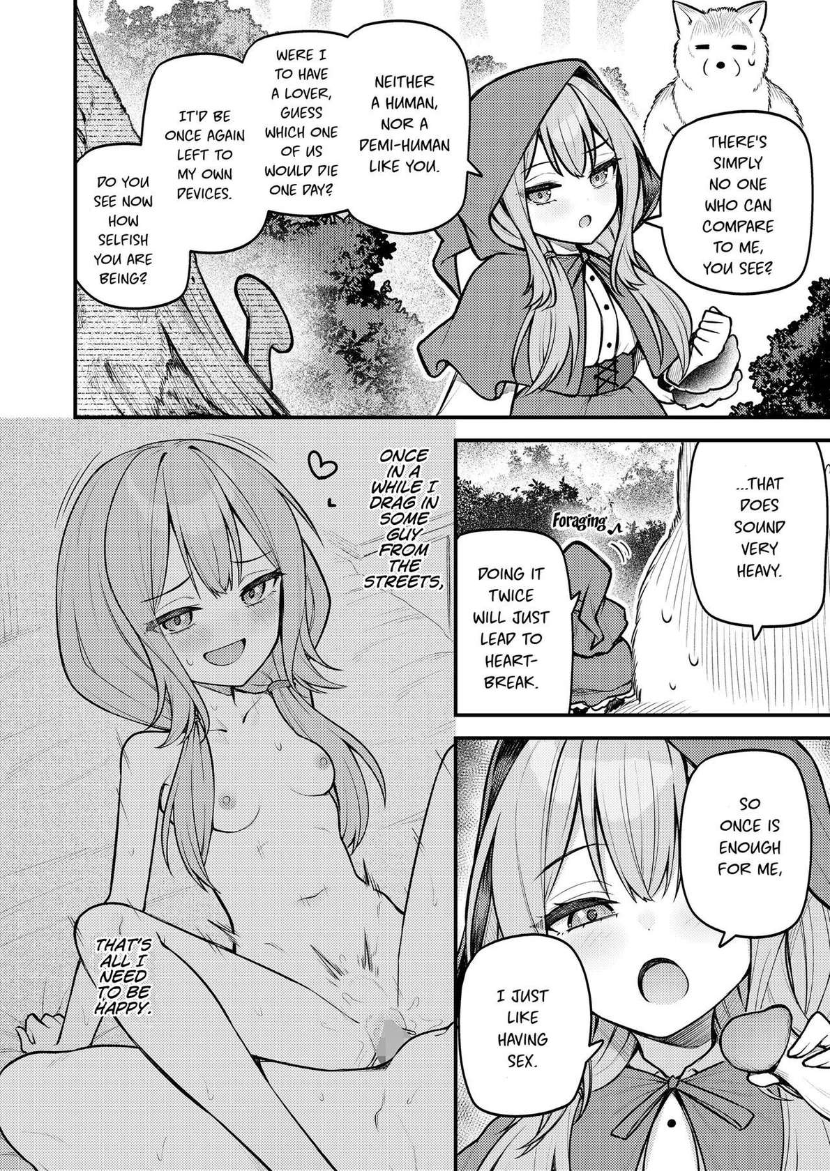 [Binsen] Akazukin to Fujimi no Ookami-san Zenpen | Little Red Riding Hood and the Immortal Wolf Part 1 (Towako 16) [English] [Haj3] [Digital]