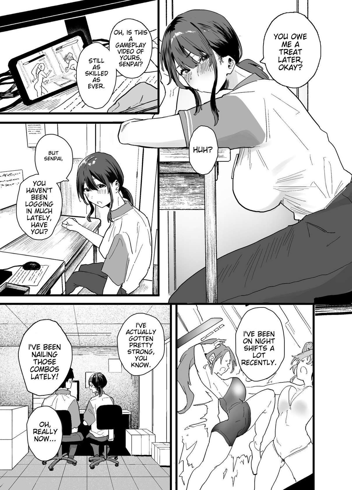 [Yamakon-ya (Yamakonbu)] My part-time coworker ran away from home and came to work here, but she was too sexy... [English] [MTL]