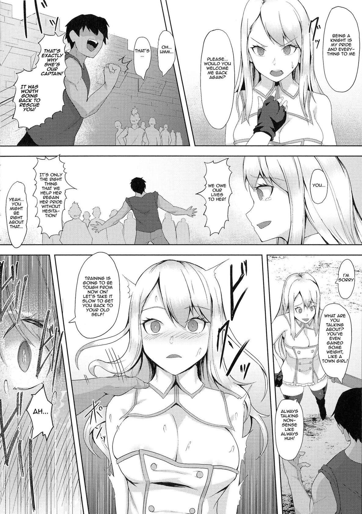 [Gotarou] A Knight's Proud Oath | Kishi no Hokori ni Chikatte……. (Kukkoro Heroines Vol. 10) [English] [Aishi21]