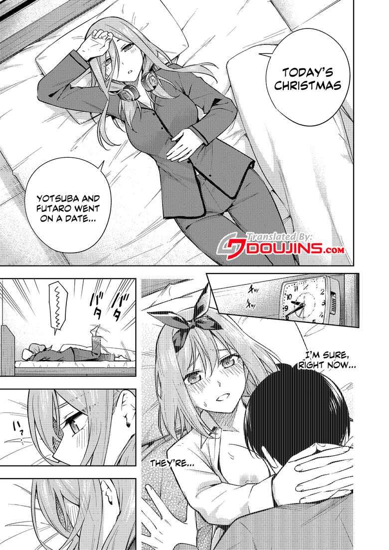 [Kozuki Sousaku Dokoro (Kozuki)] Kuribotchi Miku (Gotoubun no Hanayome) / Miku Is Alone During Christmas [Digital] [English] {Doujins.com}