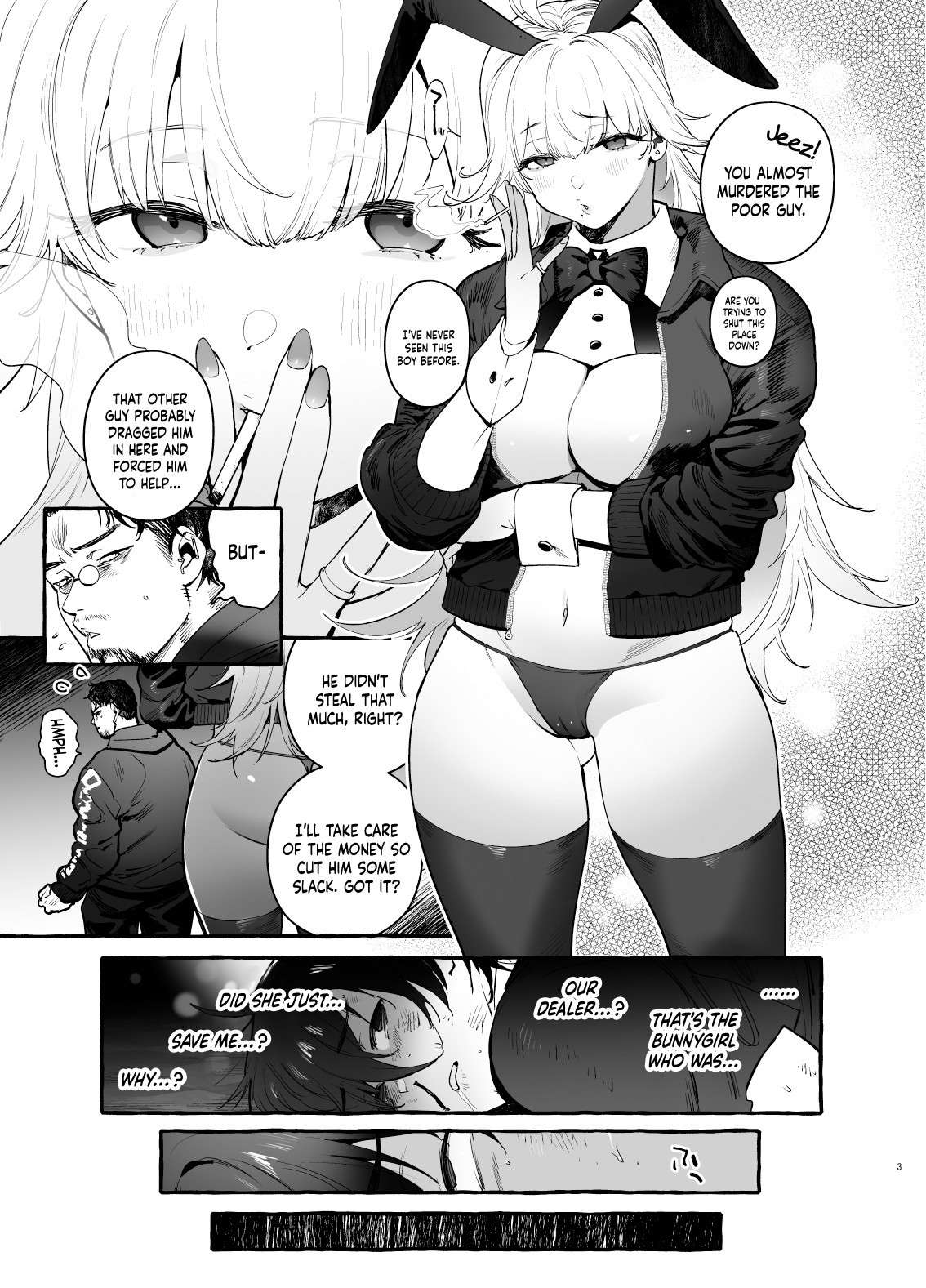 [Hibon (Itami)] Toba no Ura Bunny-san | The Bunny At The Back Of The Gambling House [English] {Doujins.com} [Digital]