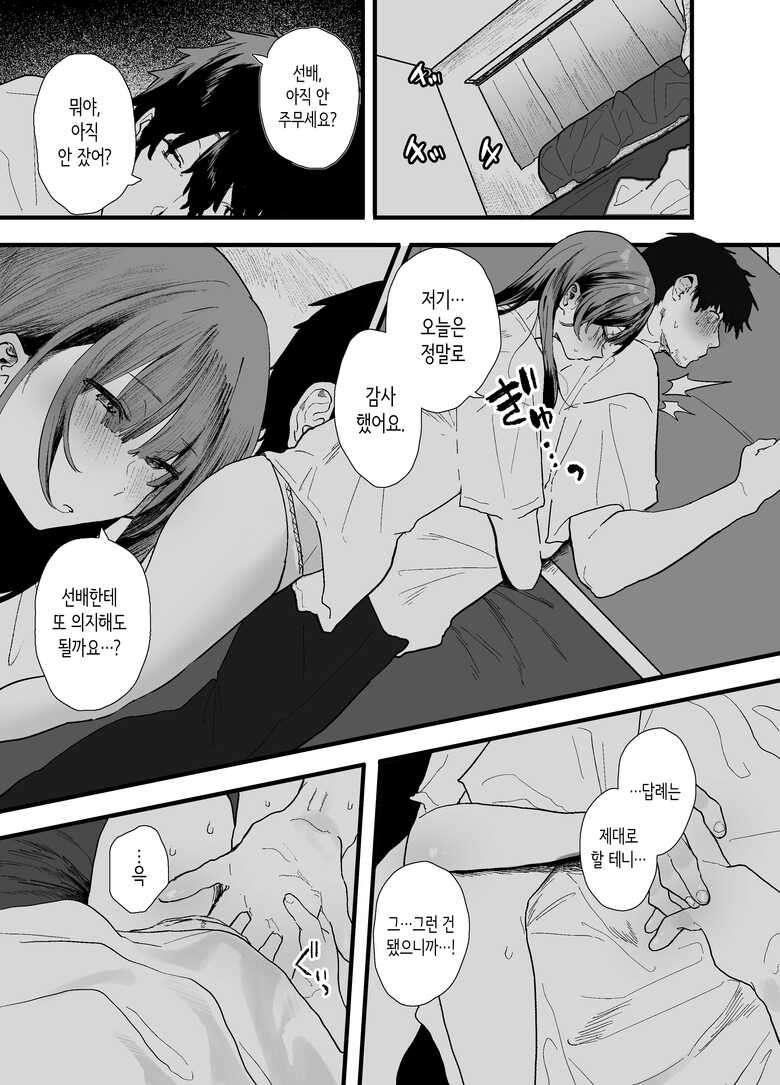 [Yamakon-ya (Yamakonbu)] Iede Shite Uchi ni Kita Beit no Kouhai ga Erosugita node... | 가출해서 우리집에 온 후배 알바생이 너무 야해서… [Korean]