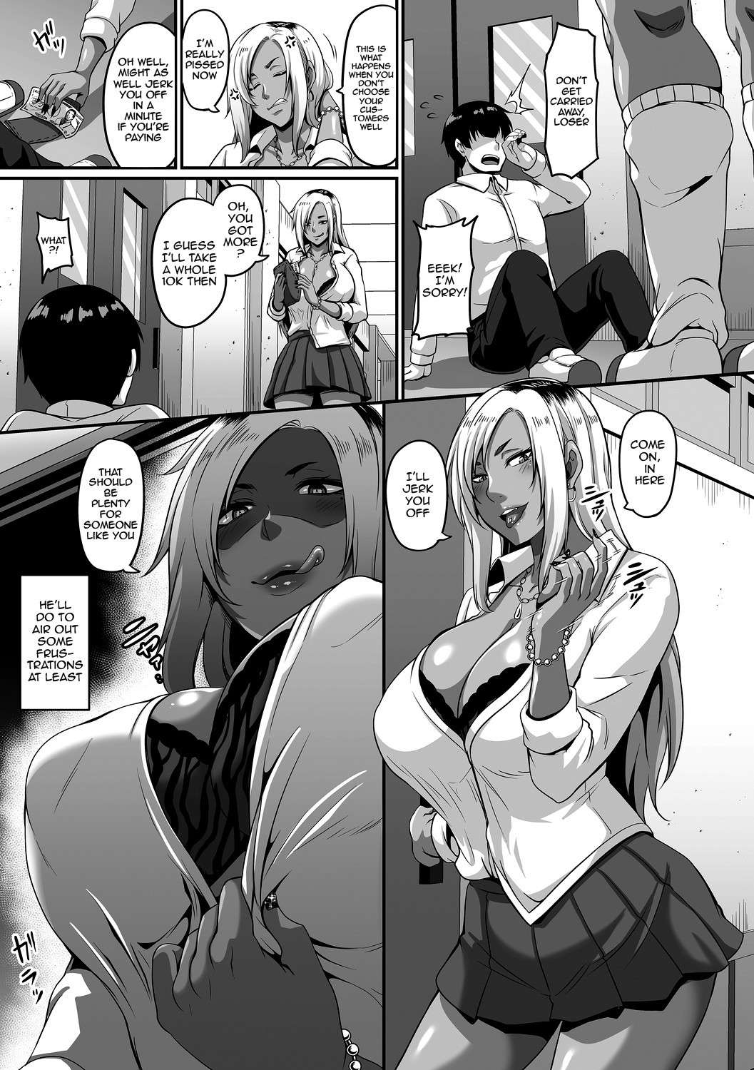 [Kazuhiro] Gal's Bitch Shijou Shugi! Ch.1 | Gal Bitch Supremacy Ch.1 [English] {Doujins.com}