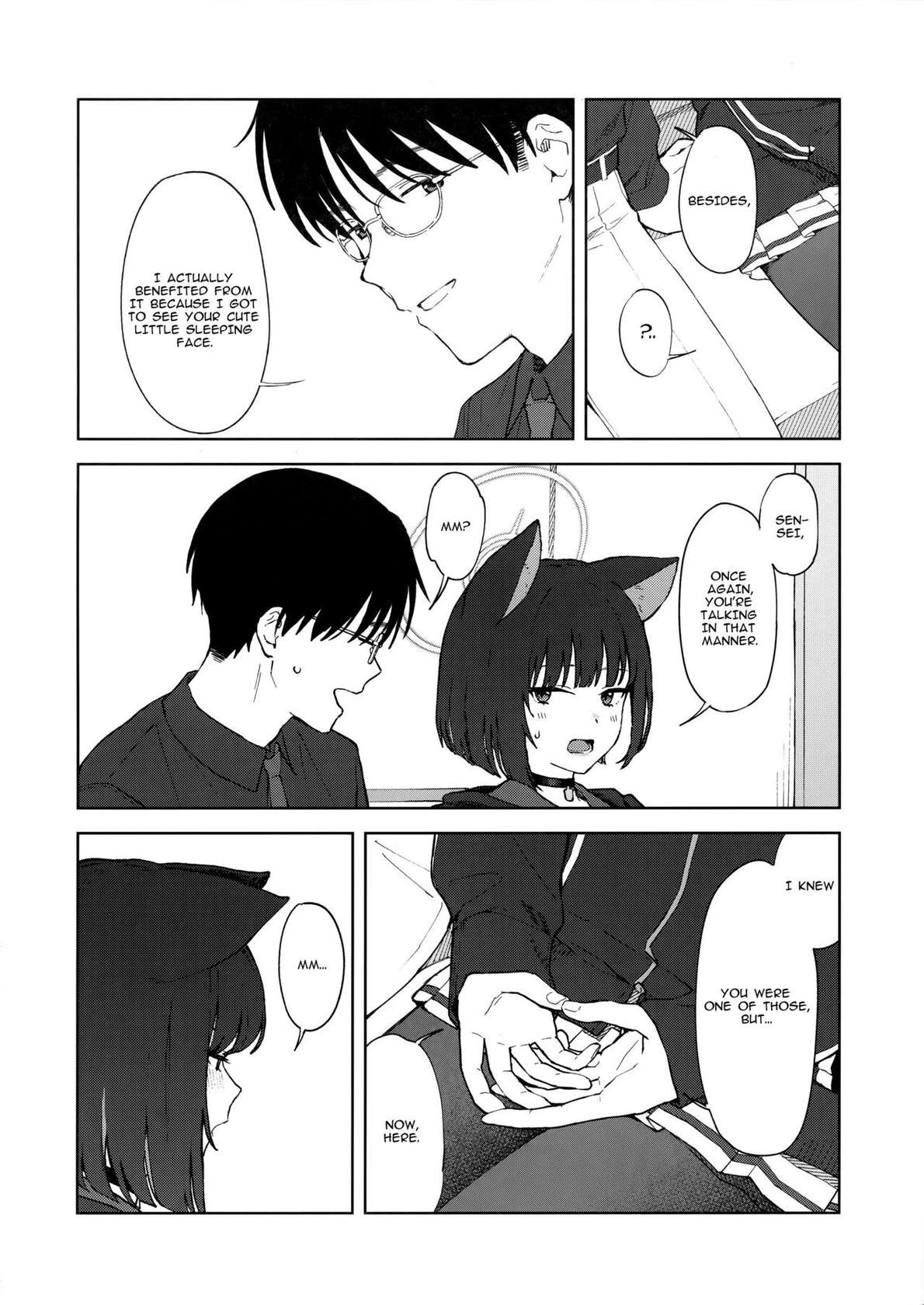 (C103) [Titano-makhia (Mikaduchi)] Sensei, Doushite Watashi nano...? | Sensei, why me?... (Blue Archive) [English] [Telegram_COHQTG]