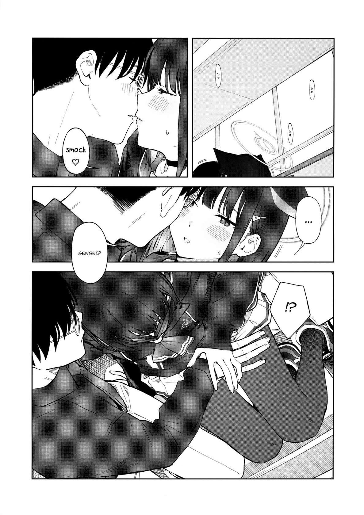 (C103) [Titano-makhia (Mikaduchi)] Sensei, Doushite Watashi nano...? | Sensei, why me?... (Blue Archive) [English] [Telegram_COHQTG]