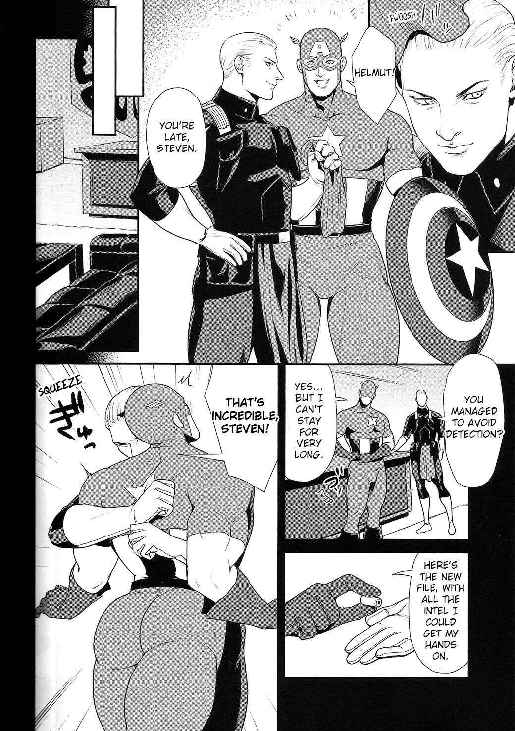 (C92) [MA2 (Momose Sei)] SECRET Mikkai Yoru / Secret Meeting (Avengers) [English]