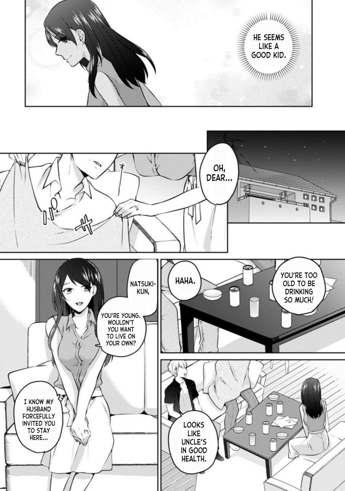 [Kani Itoh] Oi Ni Netorare Deisui Ecchi "Irerareta dake de… Oku made Iccha...u!" 1 | Drunken NTR Sex with my Nephew "I came deep inside when he put it inside me..." Ch. 1 [English] [desudesu]