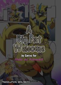 (C95) [Odoshiro Canvas (Enryo)] A Big Fat Welcome - Neko no Kimochiii (Pokémon) [English]