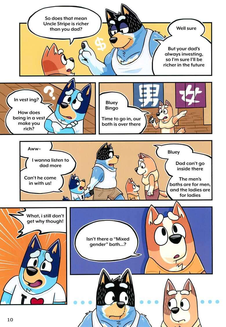 (Kansai Kemoket 9) [Untendou (Kajimaru)] When the lil' brother beats the big brother (Bluey) [English]