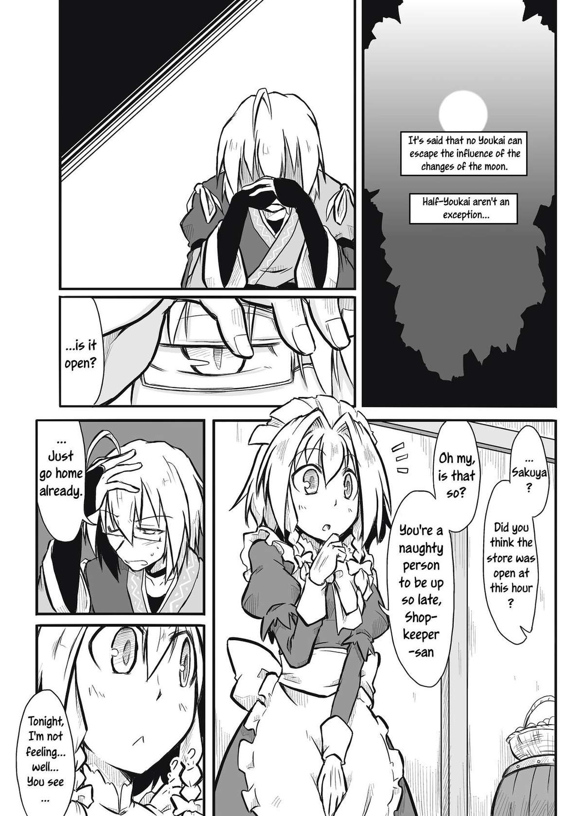 [Futa] Maid x Tenshu (Touhou Project) [English] [Uncle Bane]