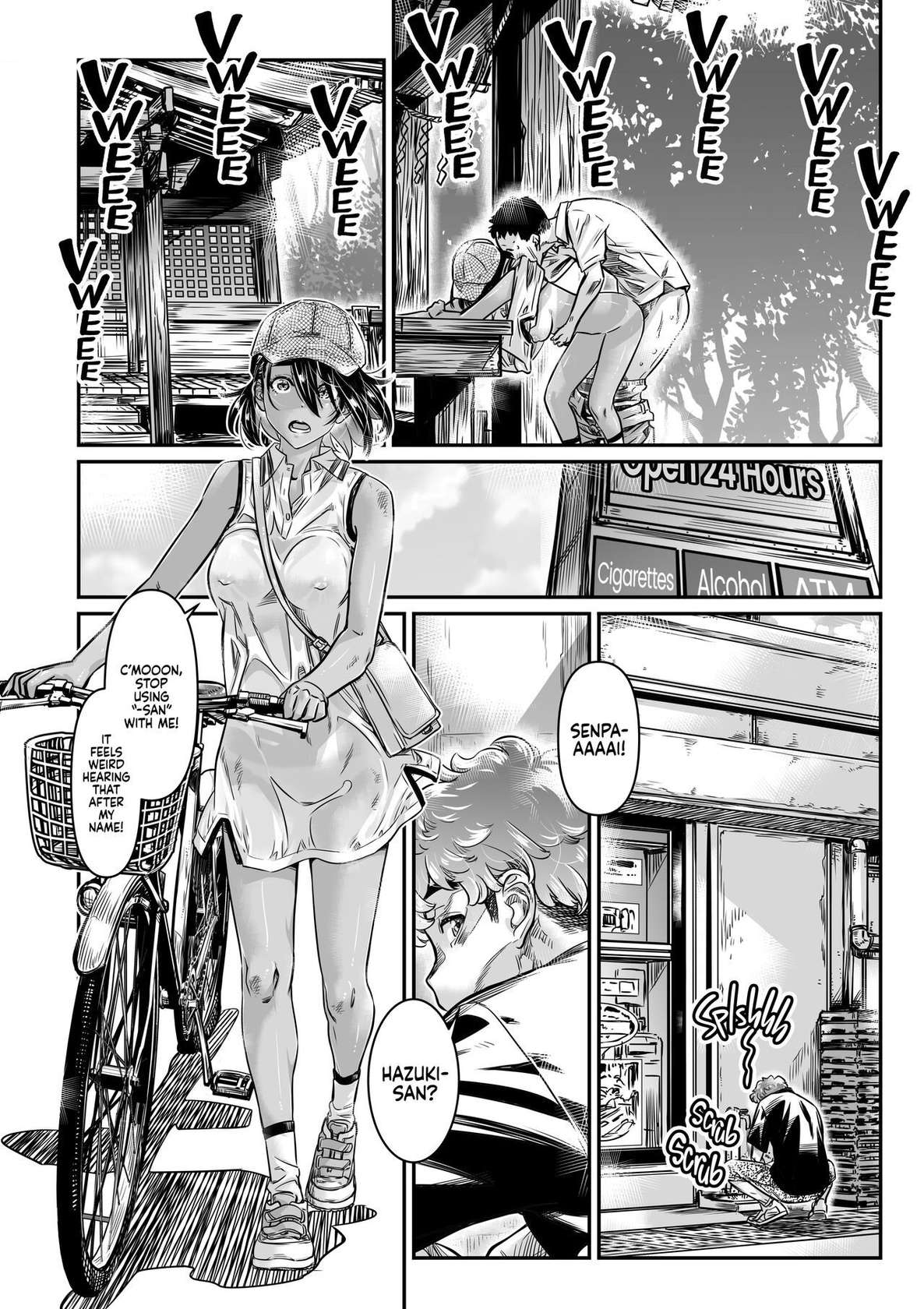 [Burning Shimai (MARUTA)] The Tanlined Town Bike Has Set Her Perverted Exhibitionist Sights on Her Virgin Senpai [English] [2d-market.com] [Decensored] [Digital]