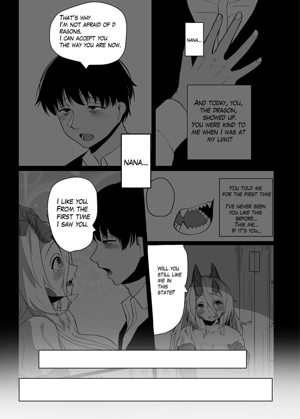 [Saikutsu Kichi (Kagarimachi Konatsu)] Because That Night Was The Happiest They've Ever Been - Persecuted Dragon Girl and an Assassin at His Limit Forget Human Speech and Have Beastly Sex[English] [Digital]