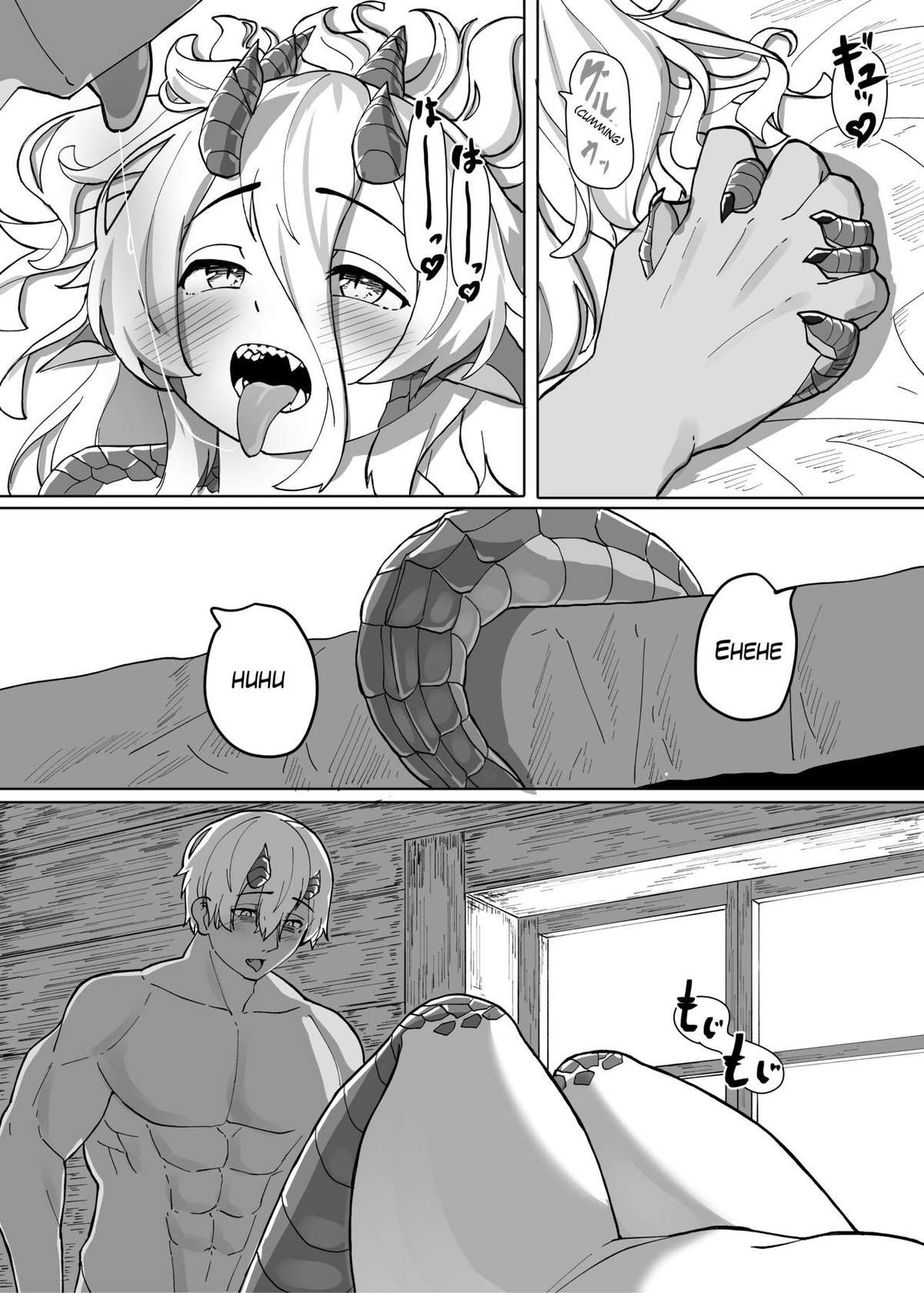 [Saikutsu Kichi (Kagarimachi Konatsu)] Because That Night Was The Happiest They've Ever Been - Persecuted Dragon Girl and an Assassin at His Limit Forget Human Speech and Have Beastly Sex[English] [Digital]