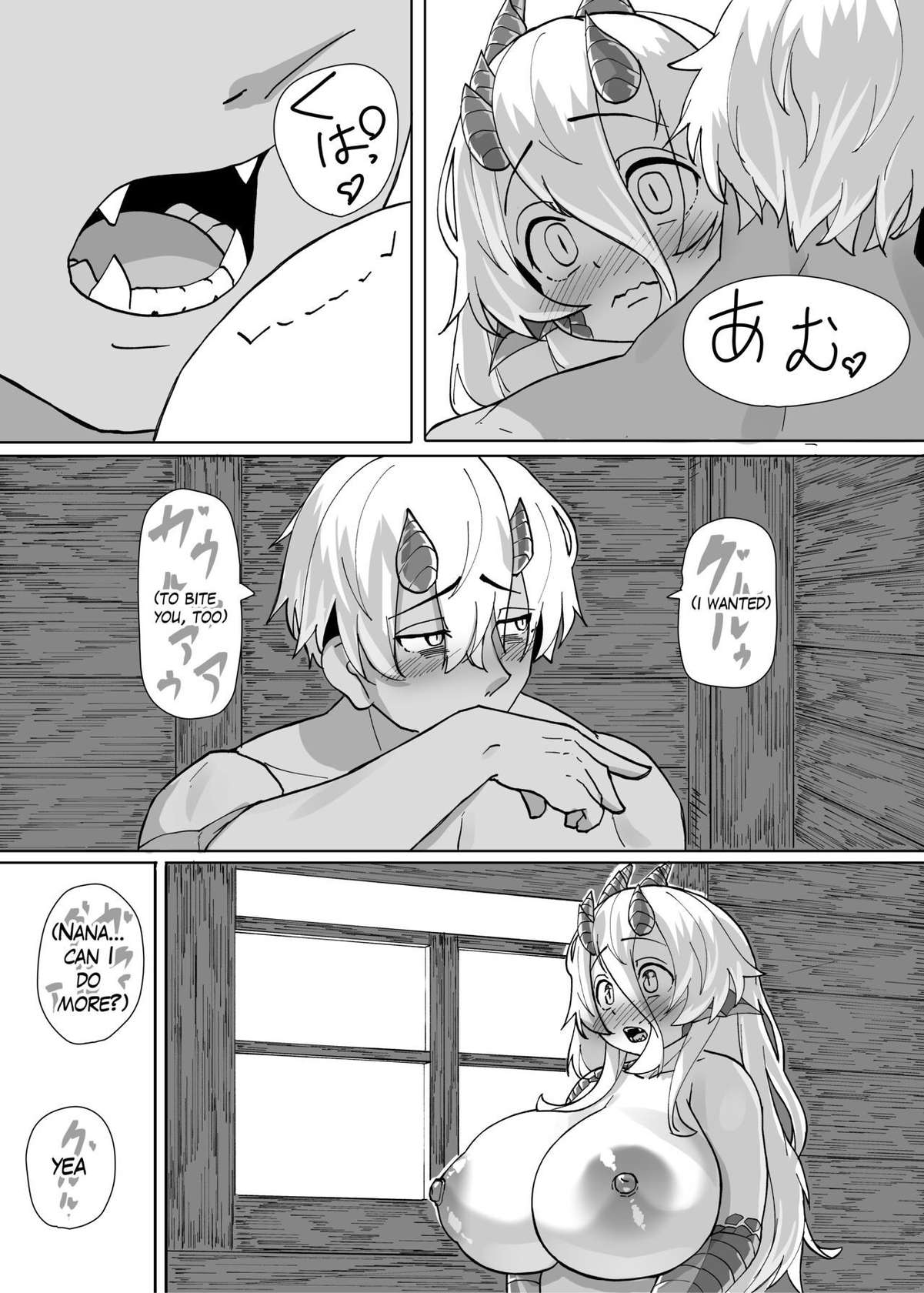 [Saikutsu Kichi (Kagarimachi Konatsu)] Because That Night Was The Happiest They've Ever Been - Persecuted Dragon Girl and an Assassin at His Limit Forget Human Speech and Have Beastly Sex[English] [Digital]
