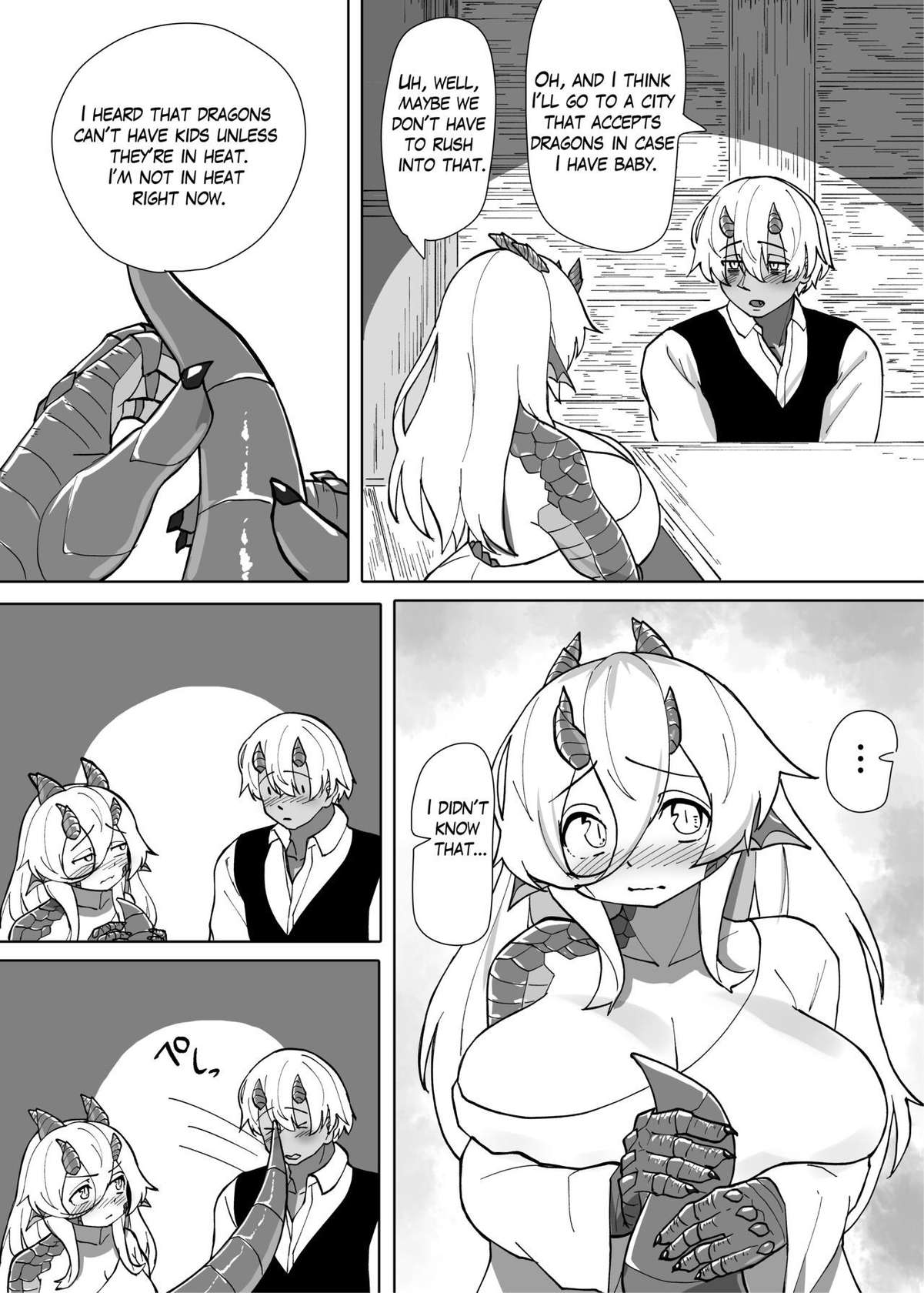 [Saikutsu Kichi (Kagarimachi Konatsu)] Because That Night Was The Happiest They've Ever Been - Persecuted Dragon Girl and an Assassin at His Limit Forget Human Speech and Have Beastly Sex[English] [Digital]