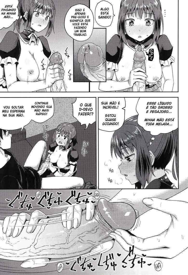 [Poncocchan] Osananajimi wa Ore no Senzoku Okuchi Maid | My Childhood Friend is my Personal Mouth Maid [Portuguese-BR]