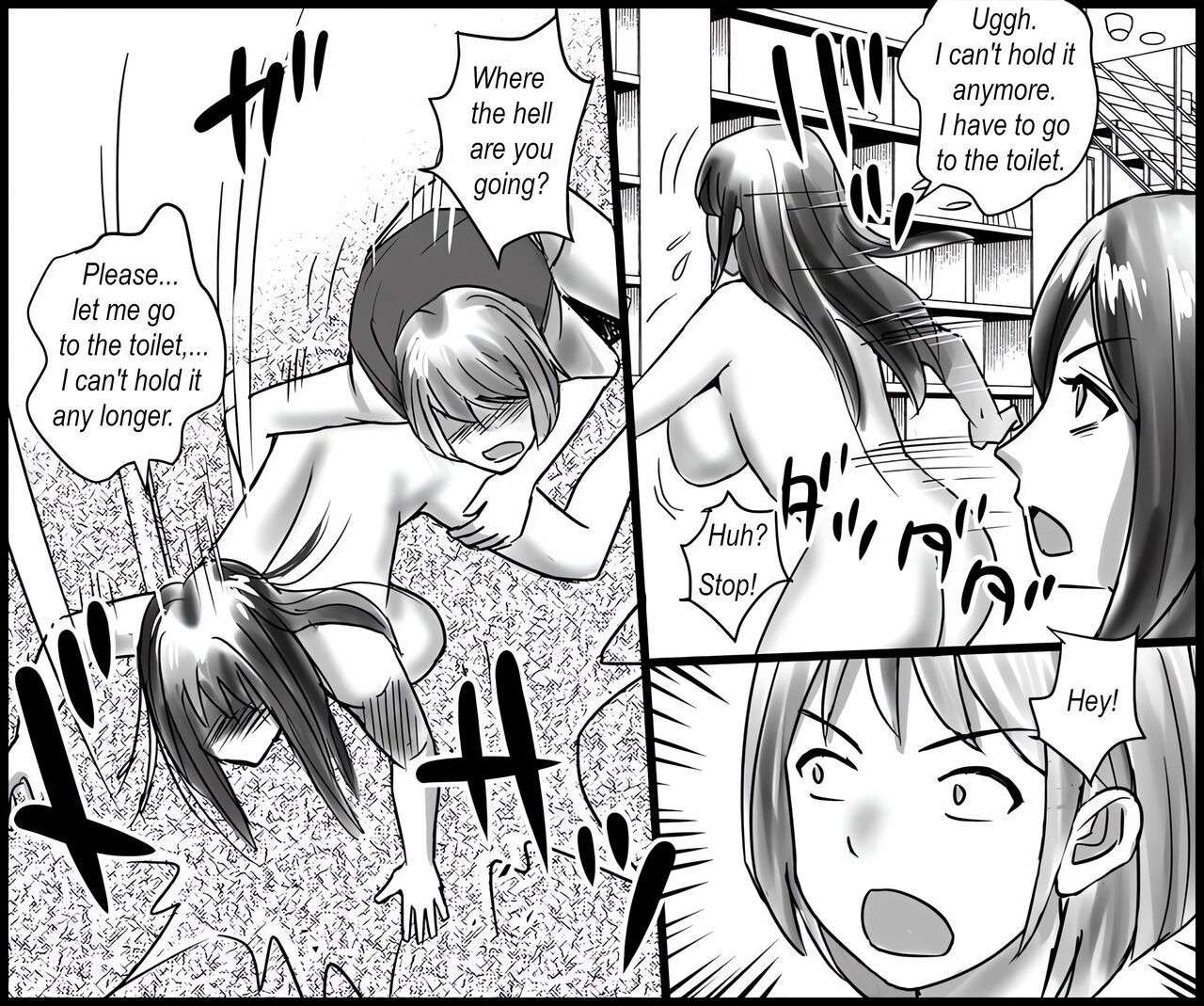 [Onna ni Yoru Onna e no Ryoujoku] Mamahaha to Imouto ni Yoru Zankoku Shuuchi Ijime | Humiliated and punished by my stepmother and stepsister [English]