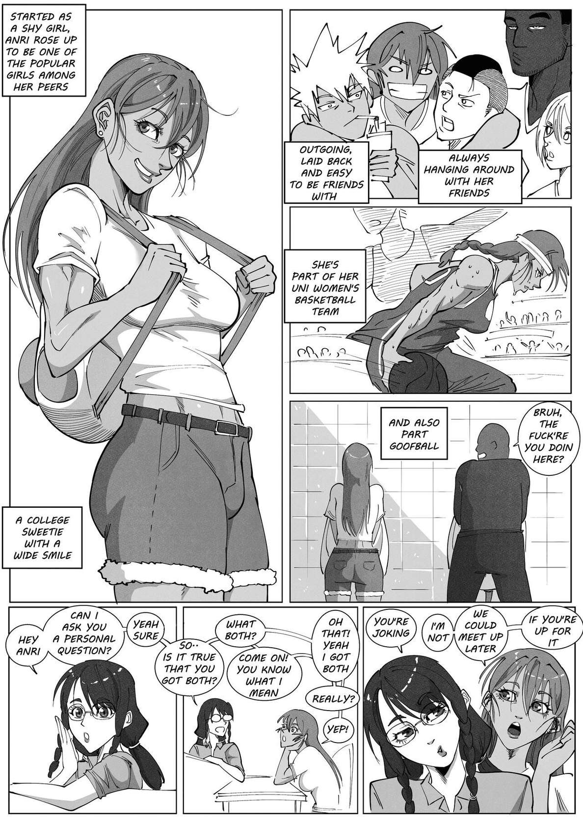 [UselessBegging] GNO: Girl's Night Out - Issue 02 [public/censored][ongoing]
