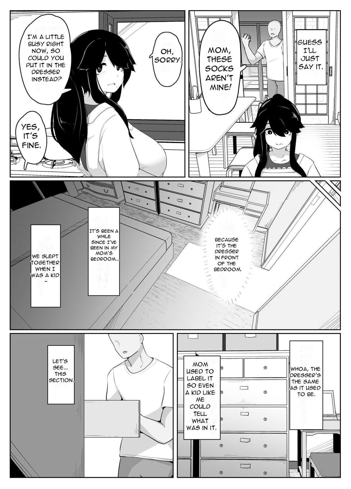 [moya] Oyasumi, Okaa-san I - Good Night, Mom I [English][DarklordMTLs]